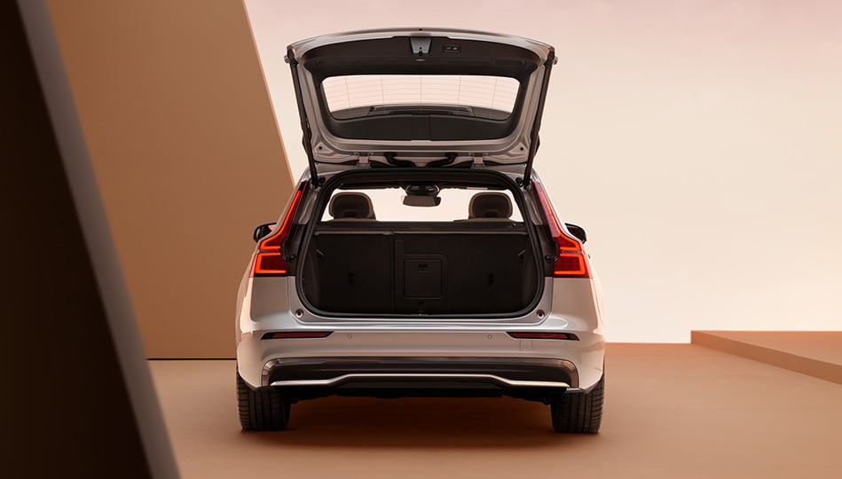 Volvo V60 bagageutrymme.