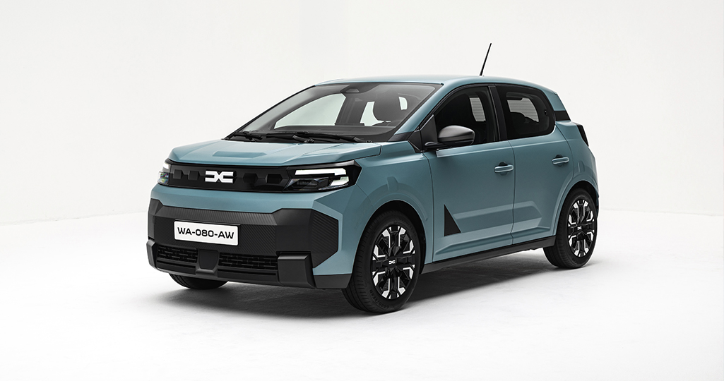 Dacia Spring framifrån
